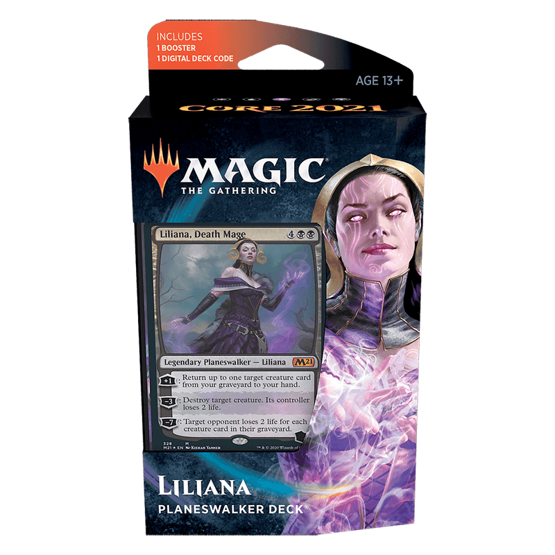 MTG Planeswalker Deck : Core Set 2021 (M21) Liliana