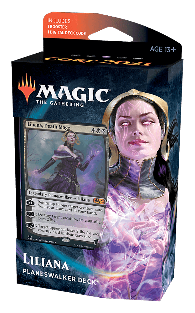 MTG Planeswalker Deck : Core Set 2021 (M21) Liliana