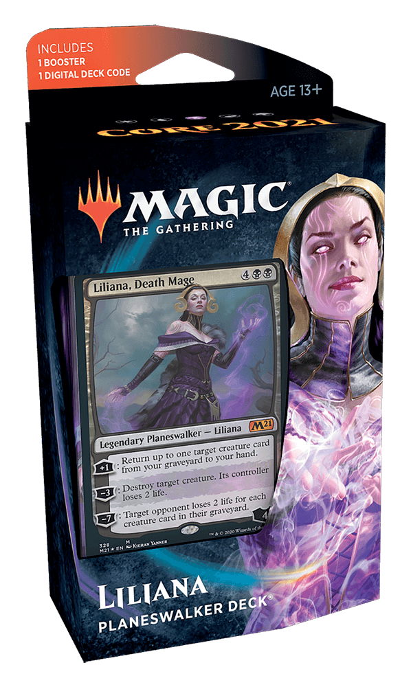 MTG Planeswalker Deck : Core Set 2021 (M21) Liliana