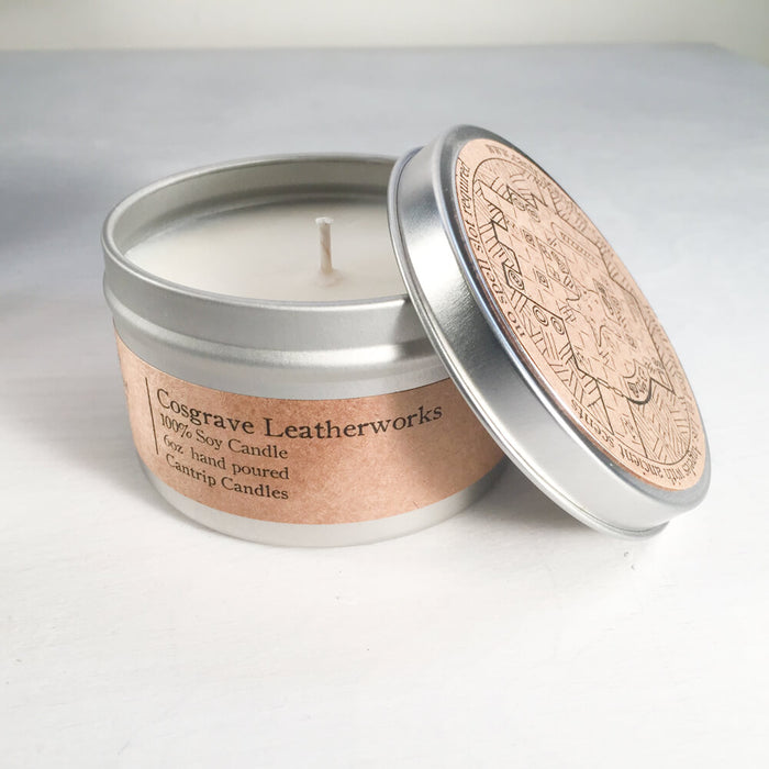 Cantrip Candles (6oz) Cosgrave Leatherworks