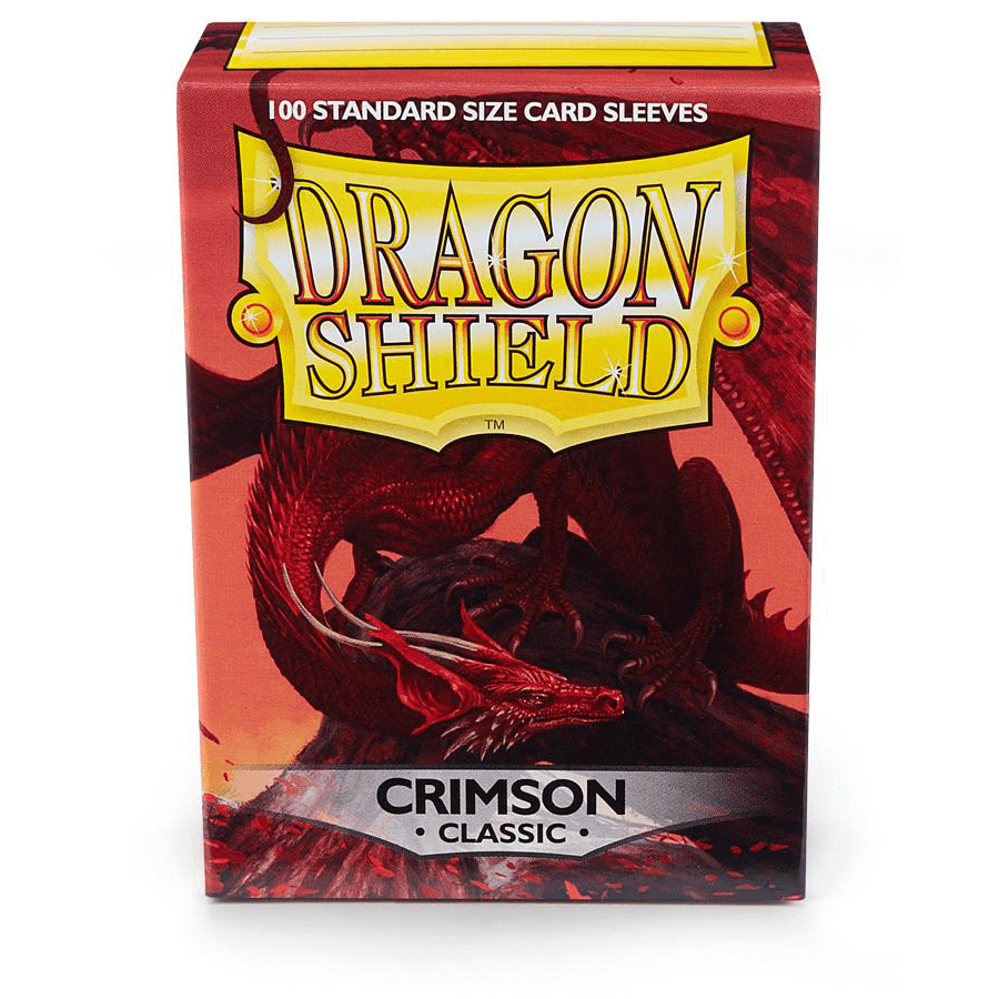 Sleeves Dragon Shield (100ct) Classic : Crimson