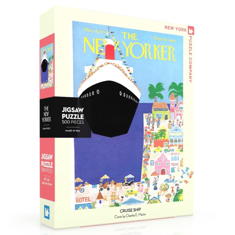 Puzzle (500pc) New Yorker : Cruise Ship