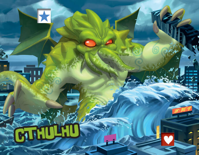King of Tokyo / New York (2nd ed) Monster Pack 1 Cthulhu