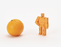 Cubebot - Micro : Orange