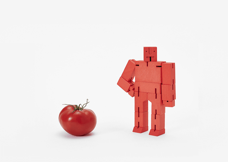 Cubebot - Small : Red