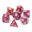 Dice 7-set Marble (16mm) Cursed Rose