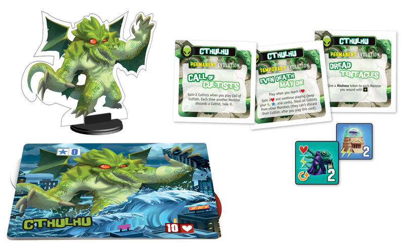 King of Tokyo / New York (2nd ed) Monster Pack 1 Cthulhu