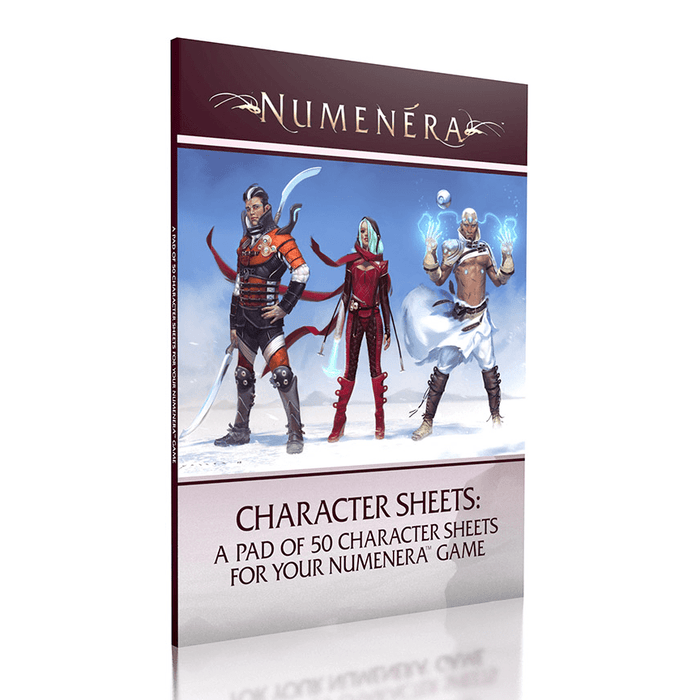 Cypher System Numenera Character Sheets