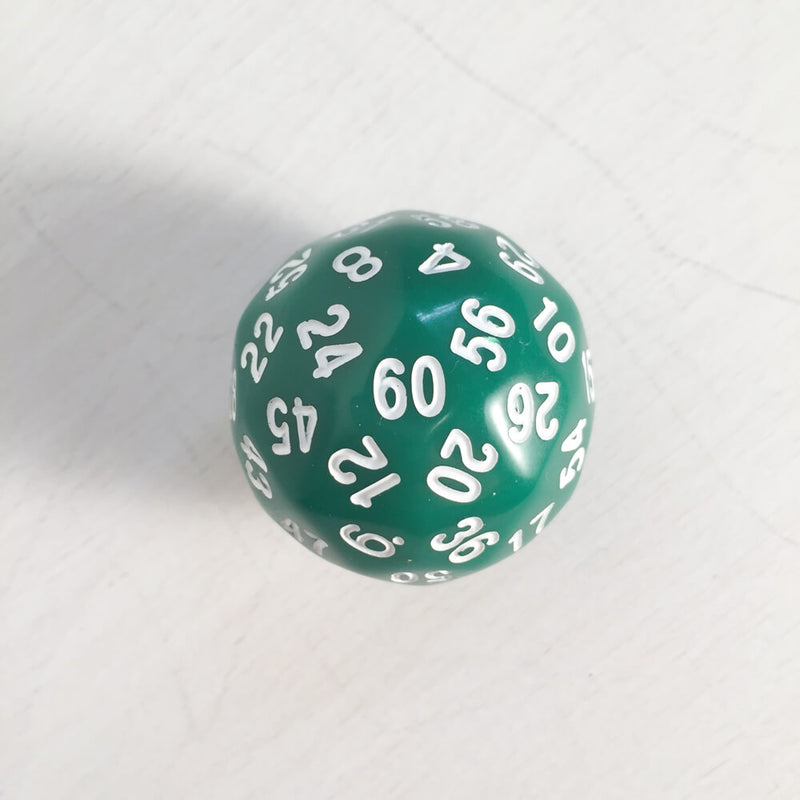 Dice Individual d60 Poly (36mm) Assorted