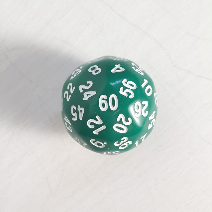 Polyhedral Dice Jumbo d60 (30mm) Assorted