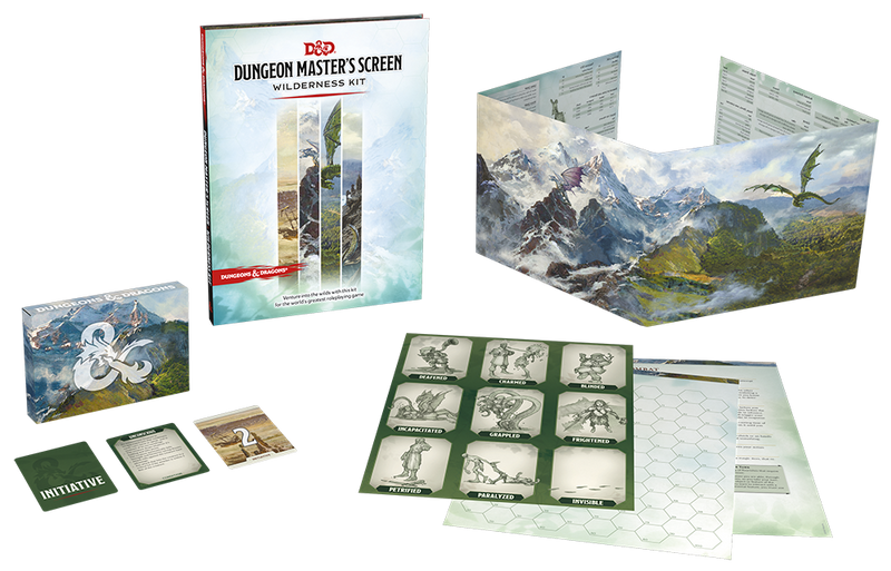 D&D (5e) DM Screen Wilderness Kit