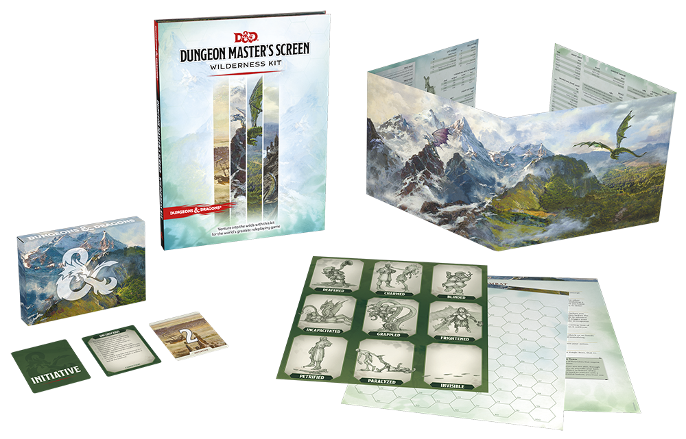 D&D (5e) DM Screen Wilderness Kit