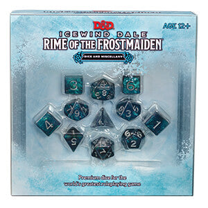 D&D Premium Dice Set : Icewind Dale Rime of the Frostmaiden