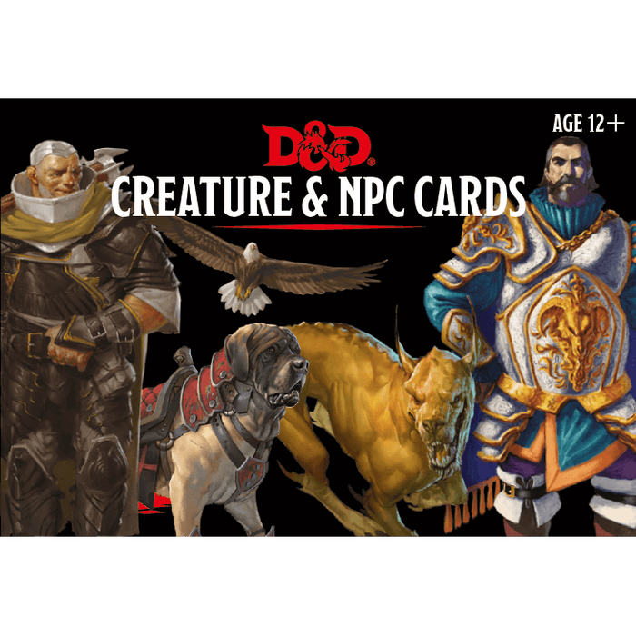 D&D (5e) Monster Cards : Creature and NPCs