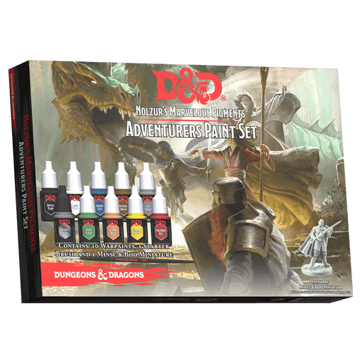 Paint Kit D&D Nolzur's Marvelous Pigments (10ct) Adventurers + Minsc & Boo Mini