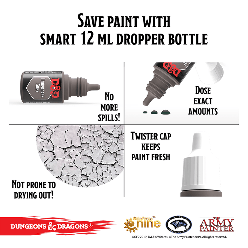 Paint Kit D&D Nolzur's Marvelous Pigments (10ct) Underdark + Drizzit Mini