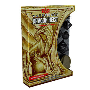 D&D Premium Dice Set : Waterdeep Dragon Heist