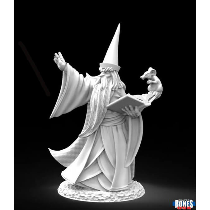 Mini - Reaper Bones USA 30002 Darius the Blue (Human Wizard)