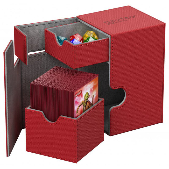 Deck Box Ultimate Guard Flip'n'Tray (120ct) Red