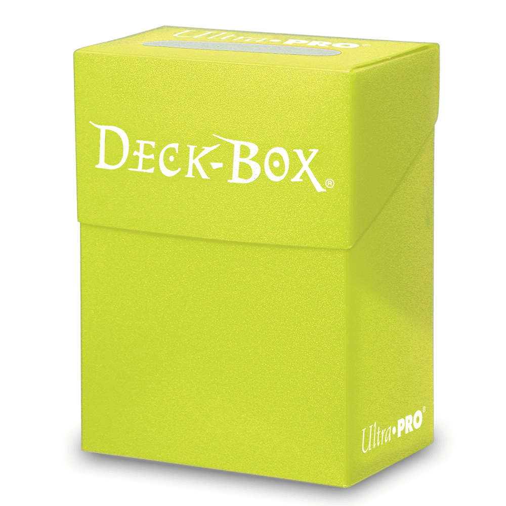 Deck Box - Ultra Pro : Bright Yellow