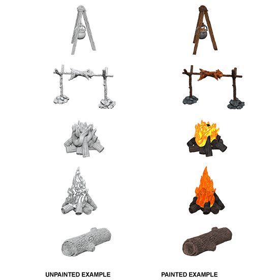 Mini - Deep Cuts : Camp Fire and Sitting Log