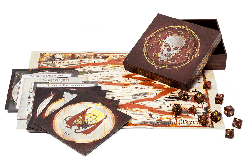 D&D Premium Dice Set : Descent Into Avernus