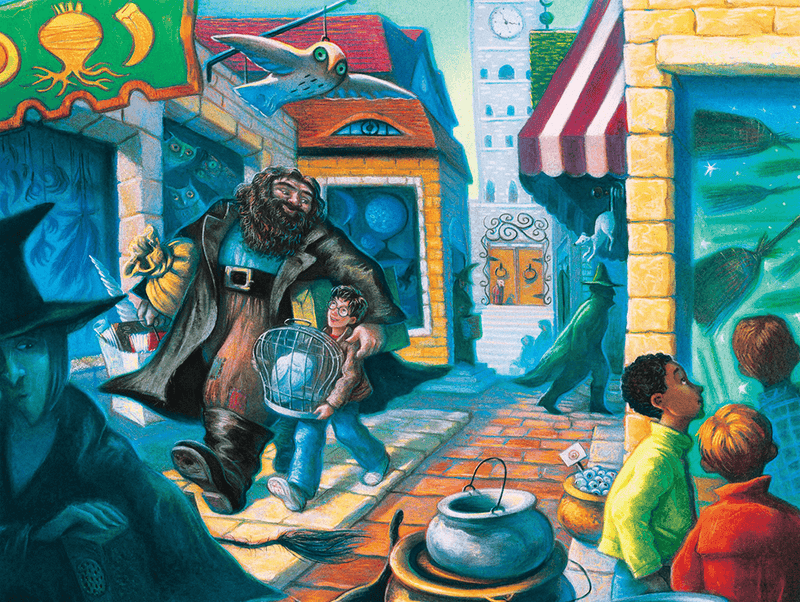 Puzzle (500pc) Harry Potter : Diagon Alley