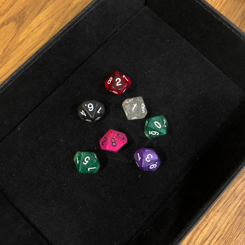 Dice Individual d10 Poly (1ct) Assorted