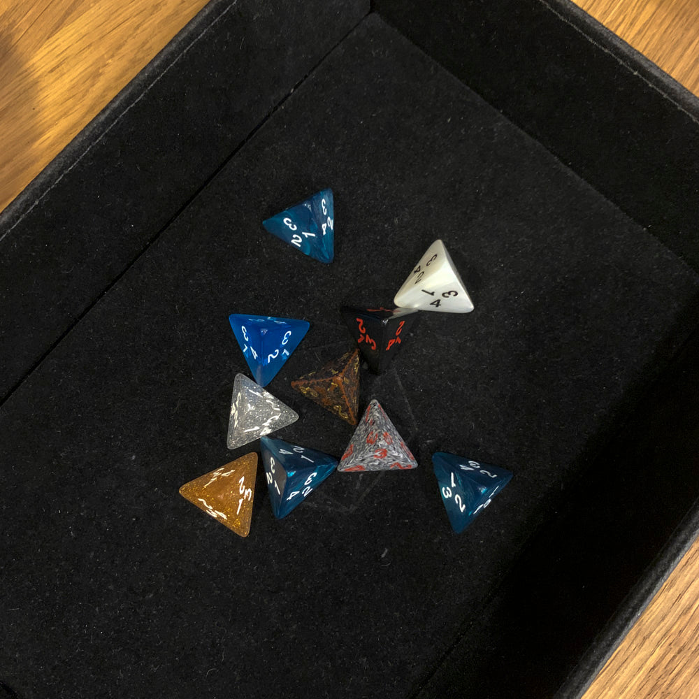 Polyhedral Dice d4 : Assorted