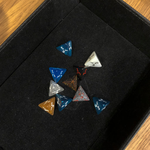 Polyhedral Dice d4 (1ct) Assorted