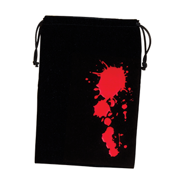 Dice Bag (6x8in) Blood