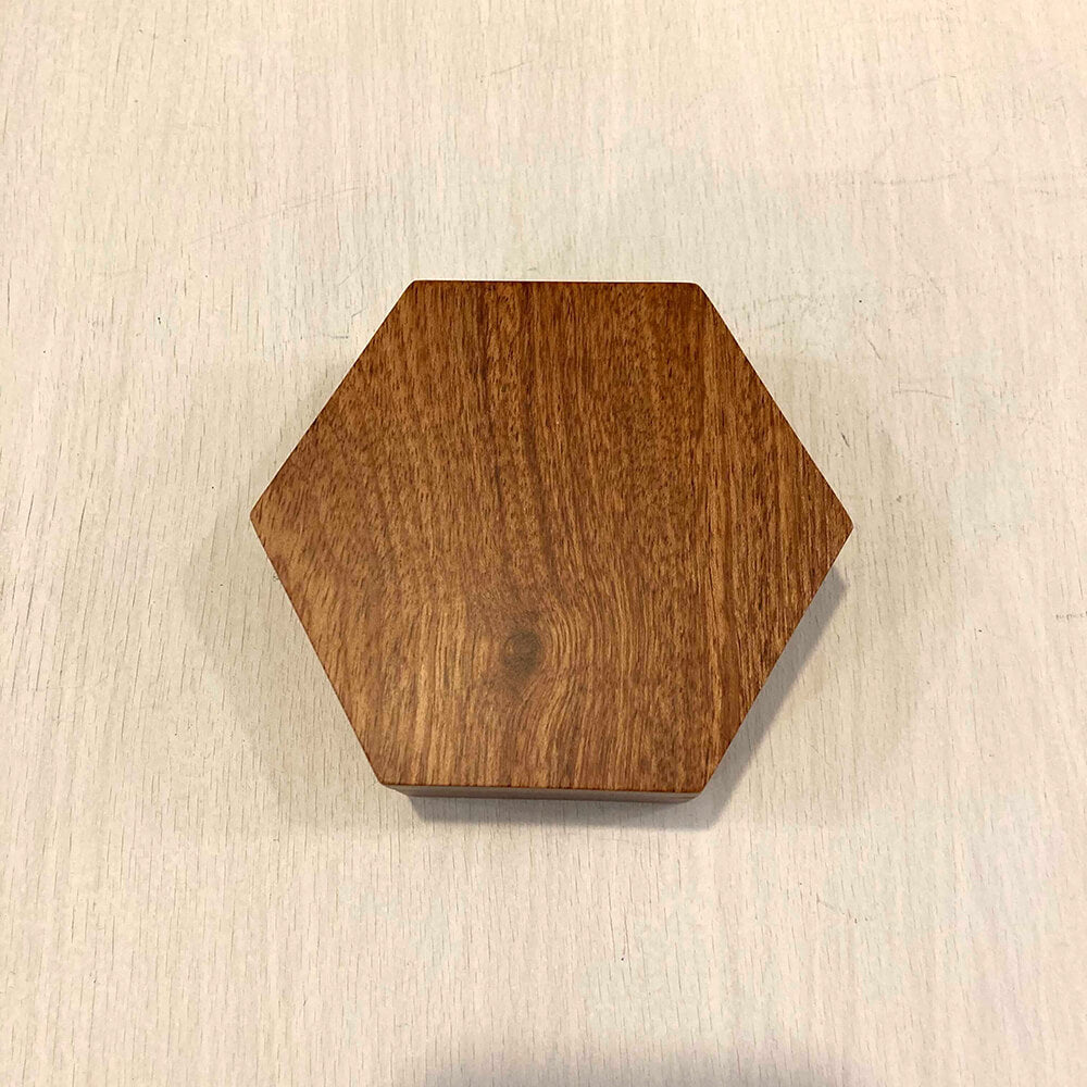 Wood Box Dice Hive Rosewood