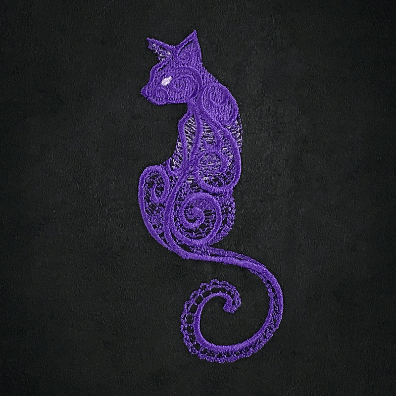 Dice Bag Baroque (4x4x6in) Cat