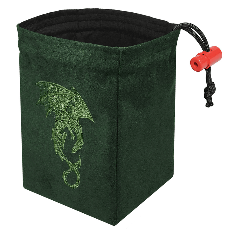Dice Bag Baroque (4x4x6in) Dragon