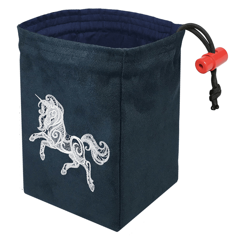 Dice Bag Baroque (4x4x6in) Unicorn