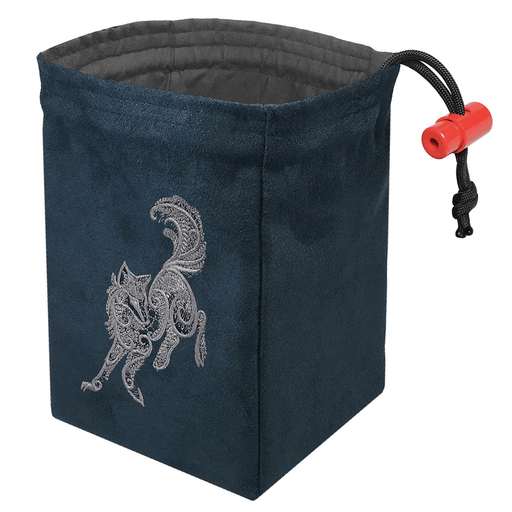 Dice Bag Baroque (4x4x6in) Wolf