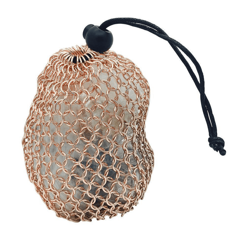 Dice Bag Chainmail : Rose Gold