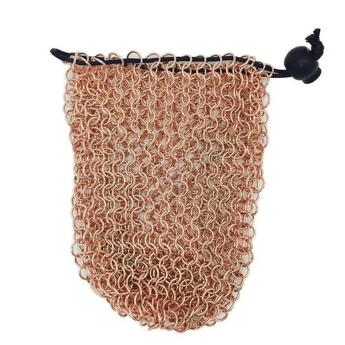 Dice Bag Chainmail : Rose Gold