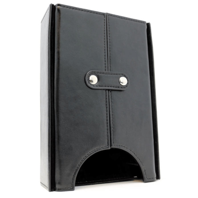 Dice Tower Die Hard Leather Black