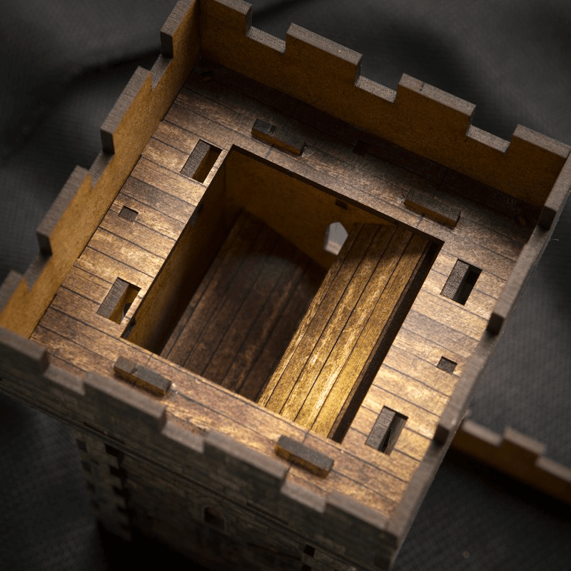 Dice Tower Medieval Color