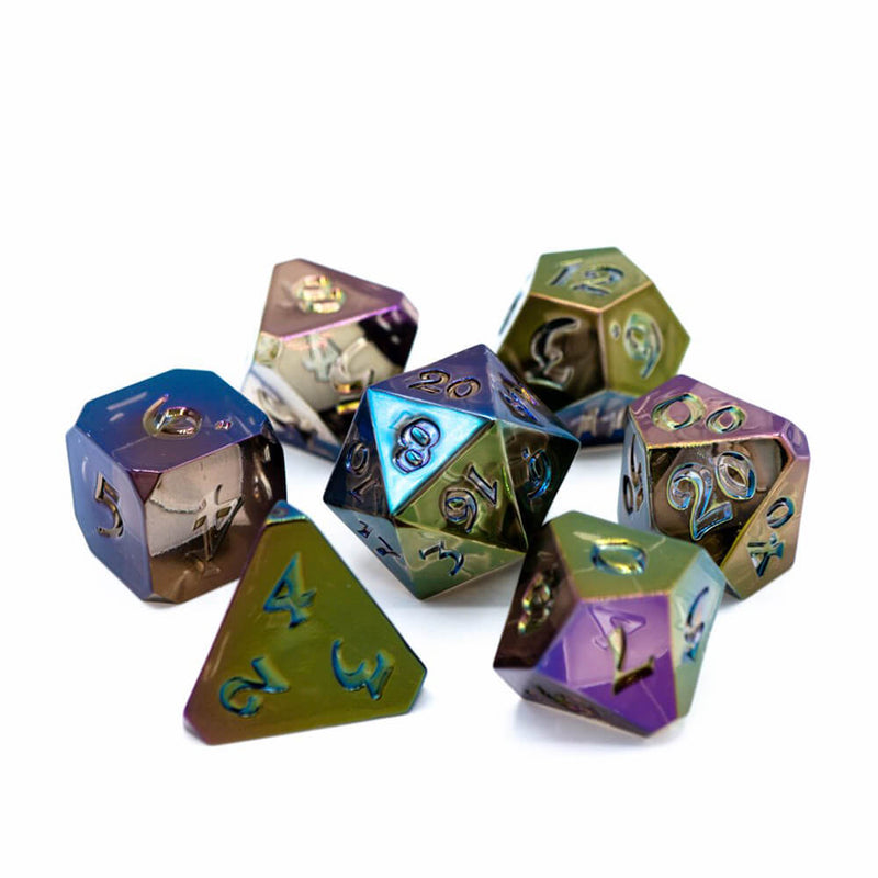 Dice 7-set Avalore Prismatic (16mm) Visions