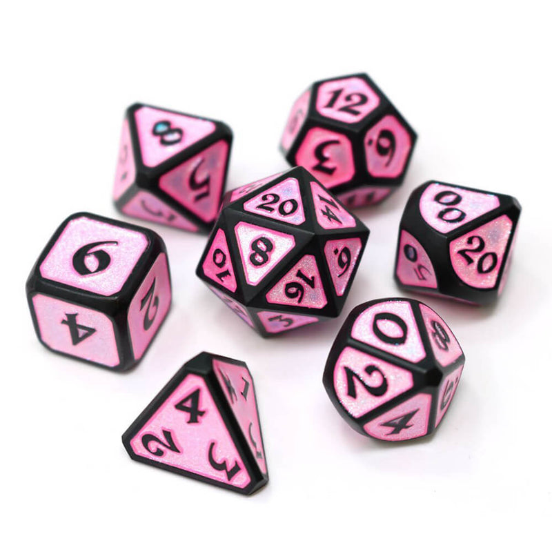 Dice 7-set Metal Mythica (16mm) Dreamscape Aphrodite