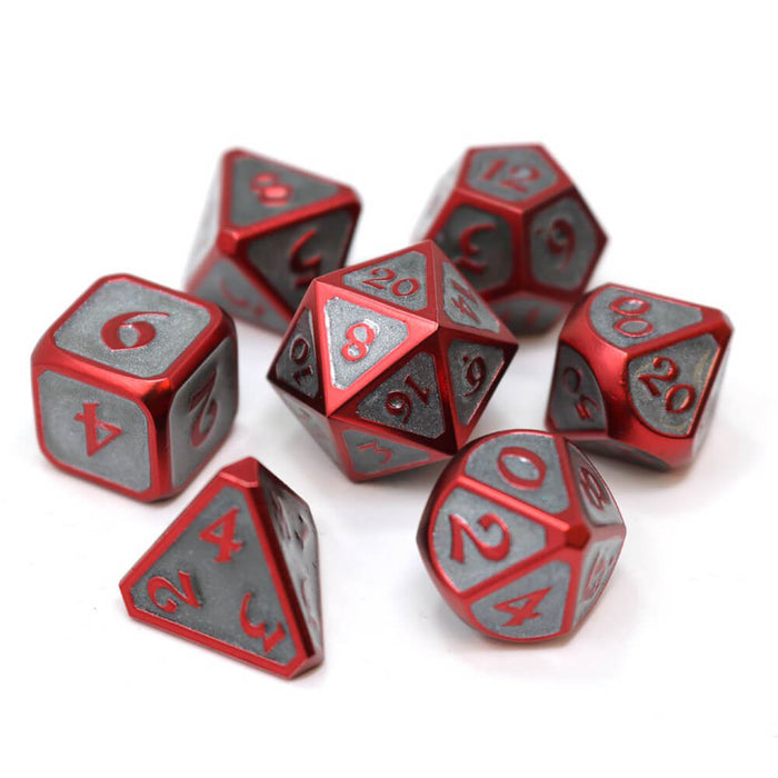 Dice 7-set Metal Mythica (16mm) Infernal Succubus
