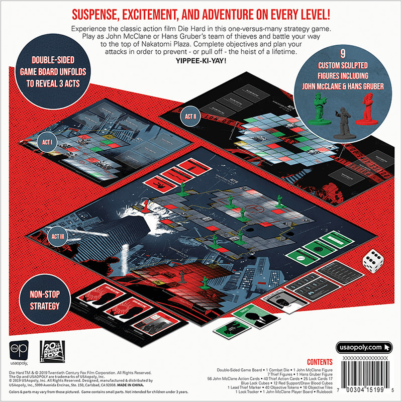 Die Hard : The Nakatomi Heist Board Game