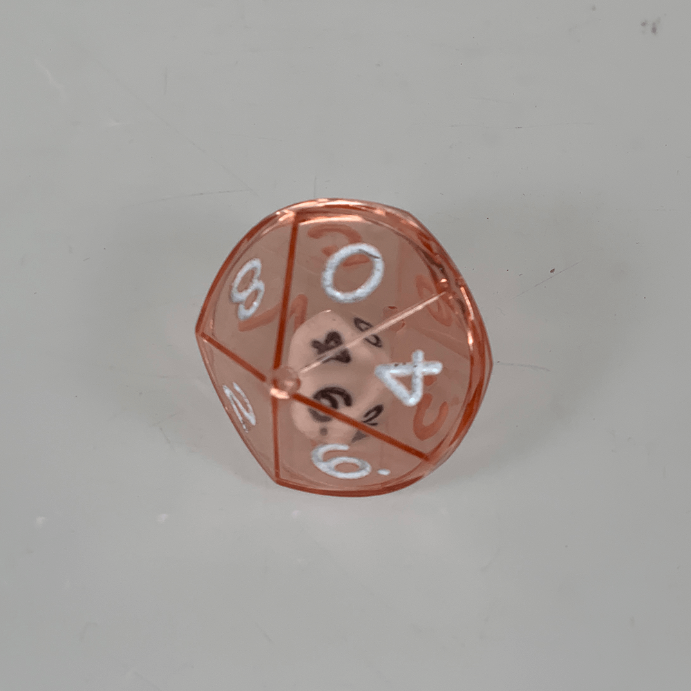 Polyhedral Dice d10 (30mm) Double d10