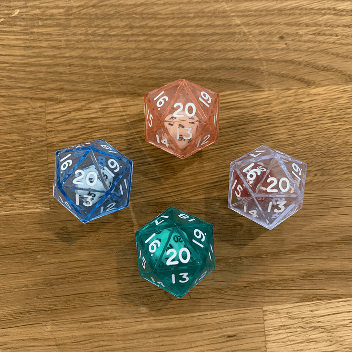 Polyhedral Dice d20 (26mm) Double d20