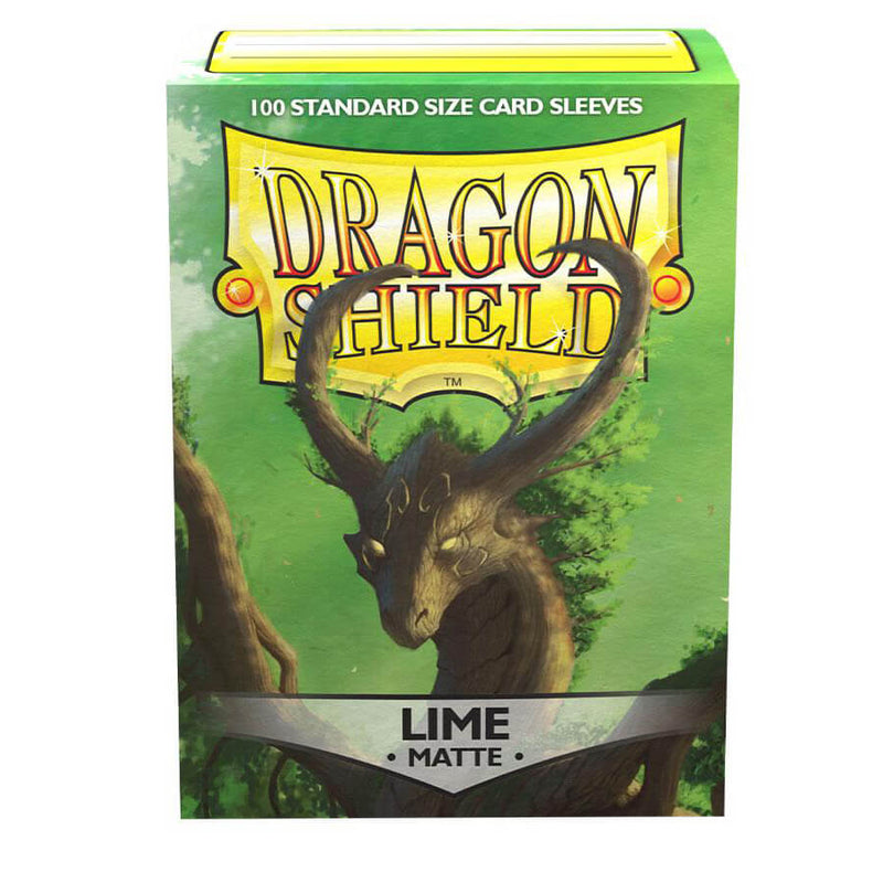 Sleeves Dragon Shield (100ct) Matte : Lime
