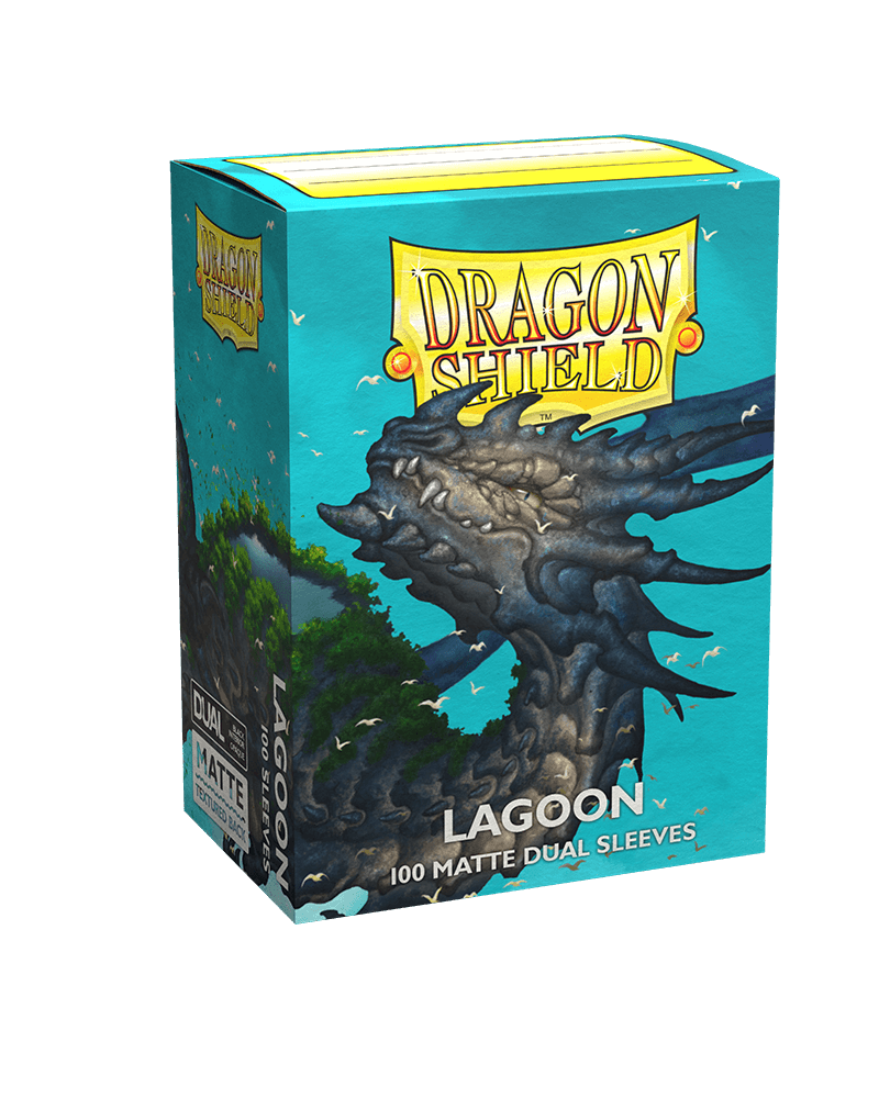 Sleeves Dragon Shield (100ct) Matte Dual : Lagoon