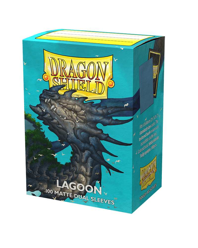 Sleeves Dragon Shield (100ct) Matte Dual : Lagoon