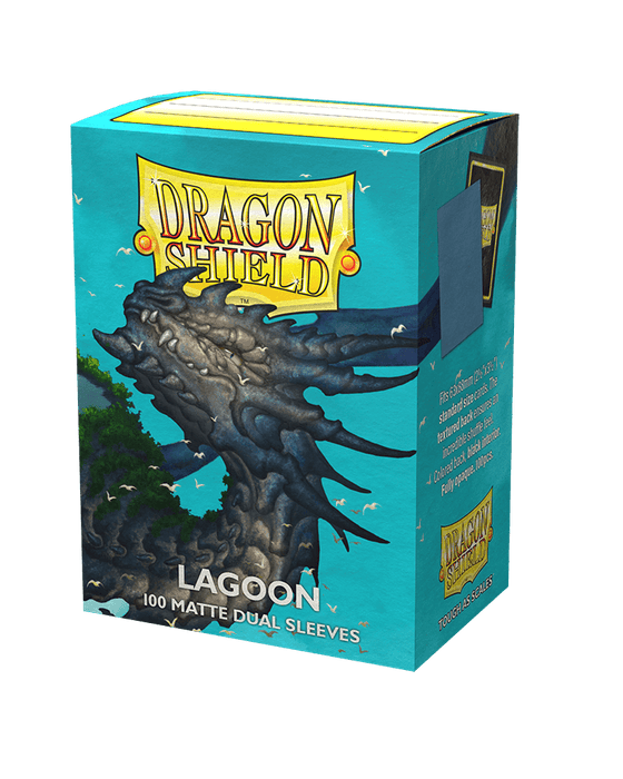 Sleeves Dragon Shield (100ct) Matte Dual : Lagoon